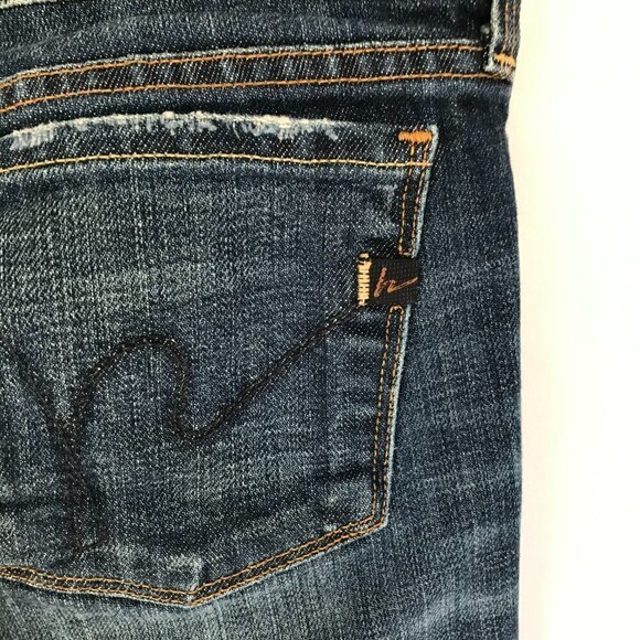 Citizens of Humanity Jeans Ingrid #002 Women's Sz 29 Medium Wash Flare Low Rise - Picture 7 of 12